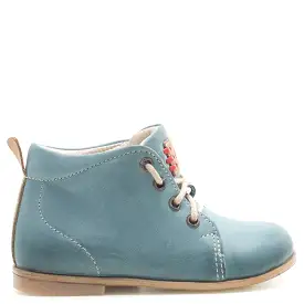 (1075-23) Emel blue First Shoes