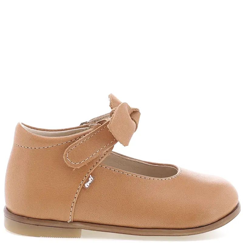 (2047-1) Emel cognac classic ballerina