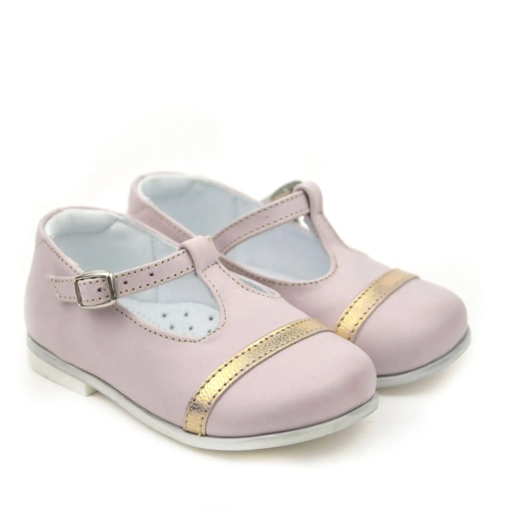 (2391-1) Emel pink silver balerina