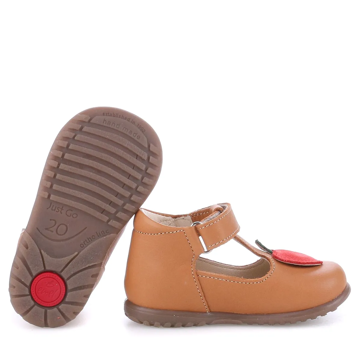 (2409G-1) Emel Brown Apple ballerina