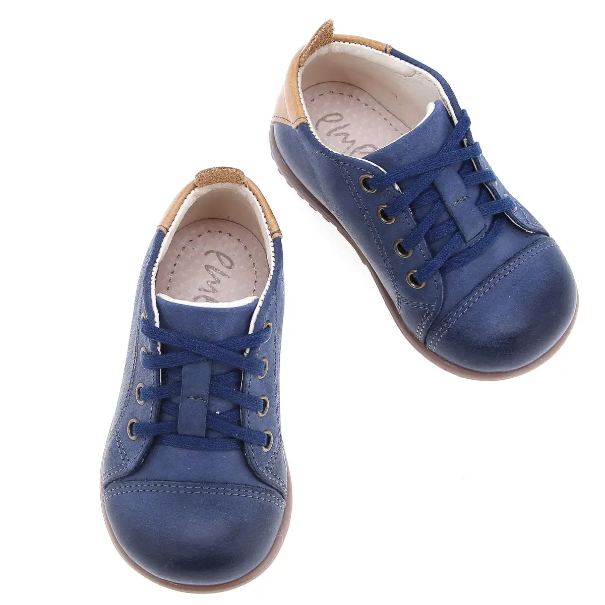 (2434-32) Emel Low Lace Up First Shoes