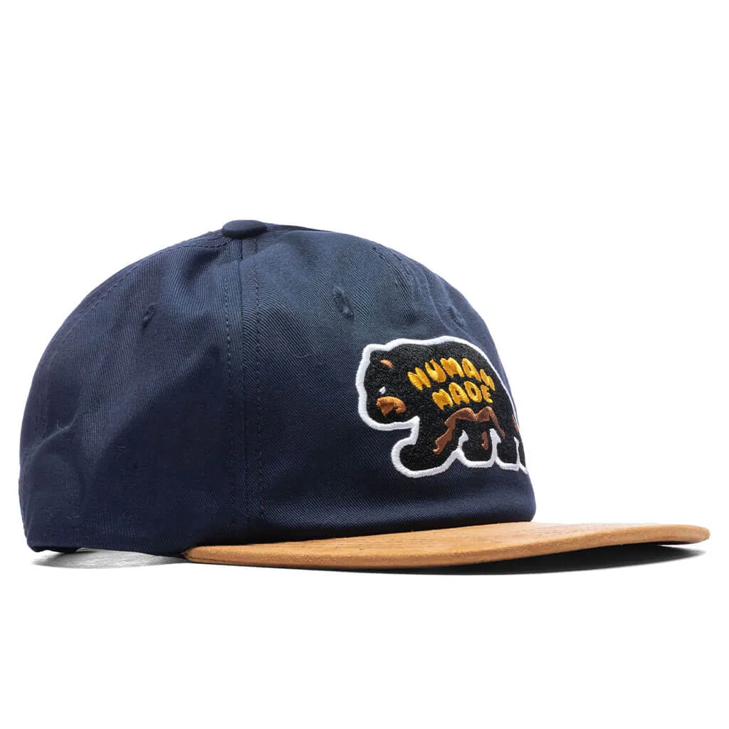 5 Panel Twill Cap #2 - Navy