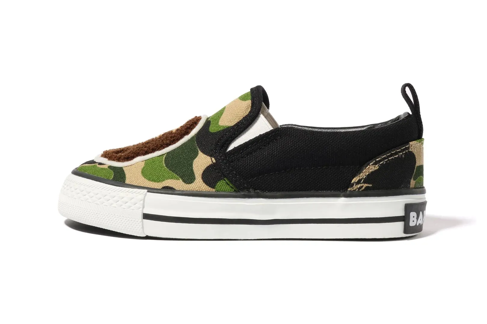 ABC CAMO APE HEAD PATCH SLIP ON KIDS