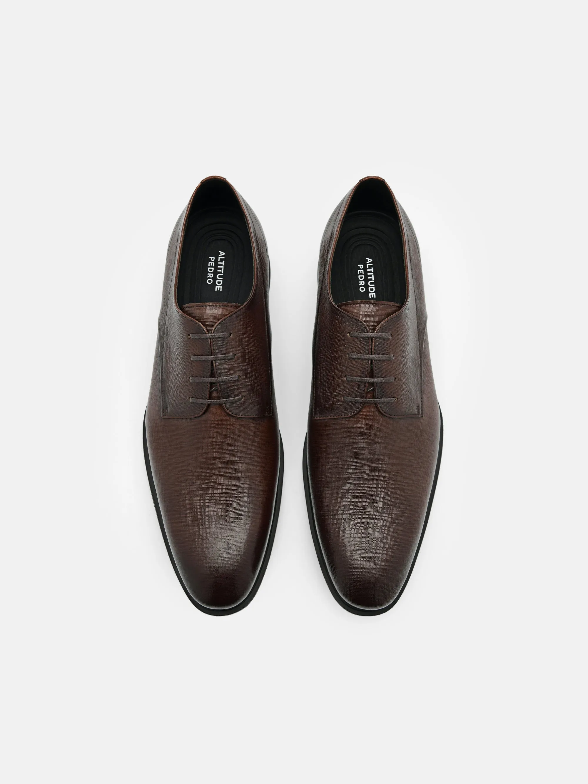 Altitude Lightweight Leather Derby Shoes