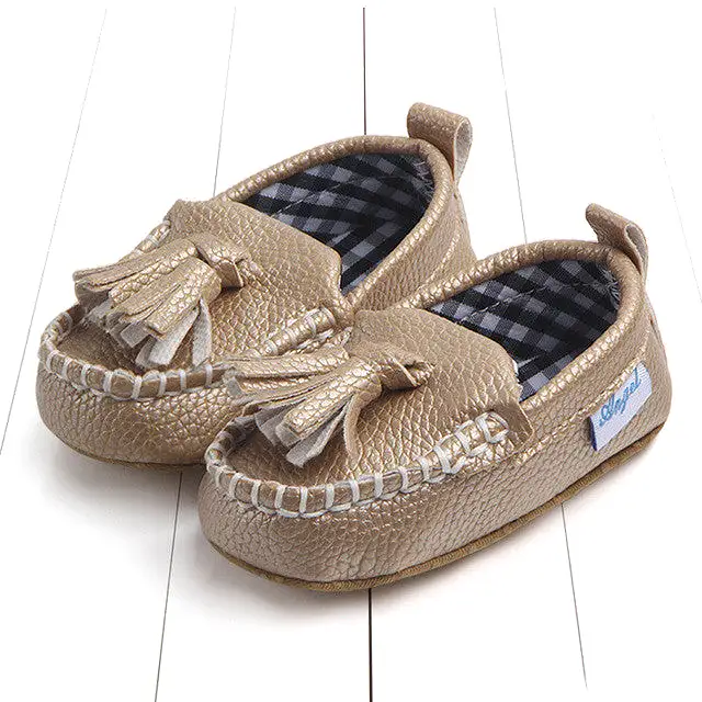 Baby Double Soft Leather Sole Casual Flats Shoes