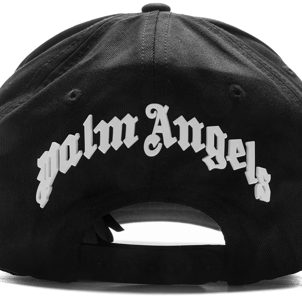 Back Logo Cap - Black