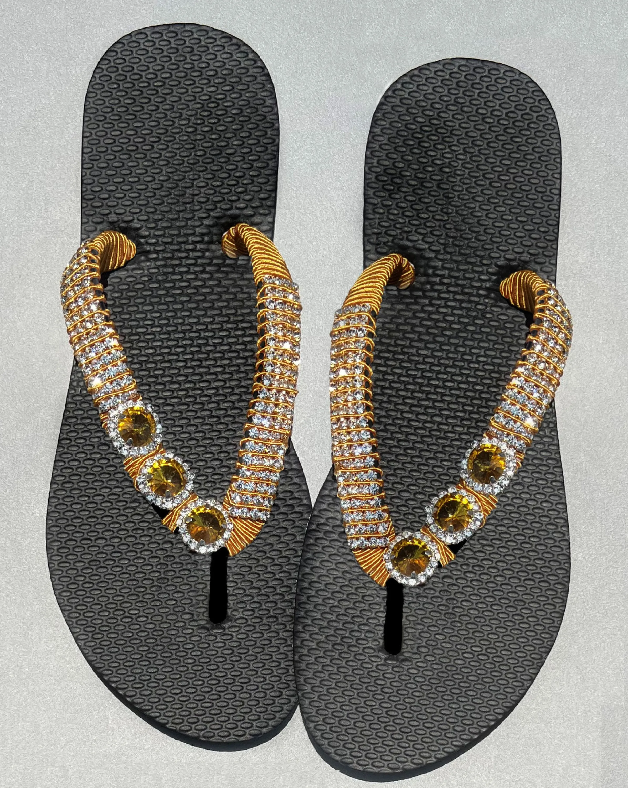 Beaded Bling Flip flops