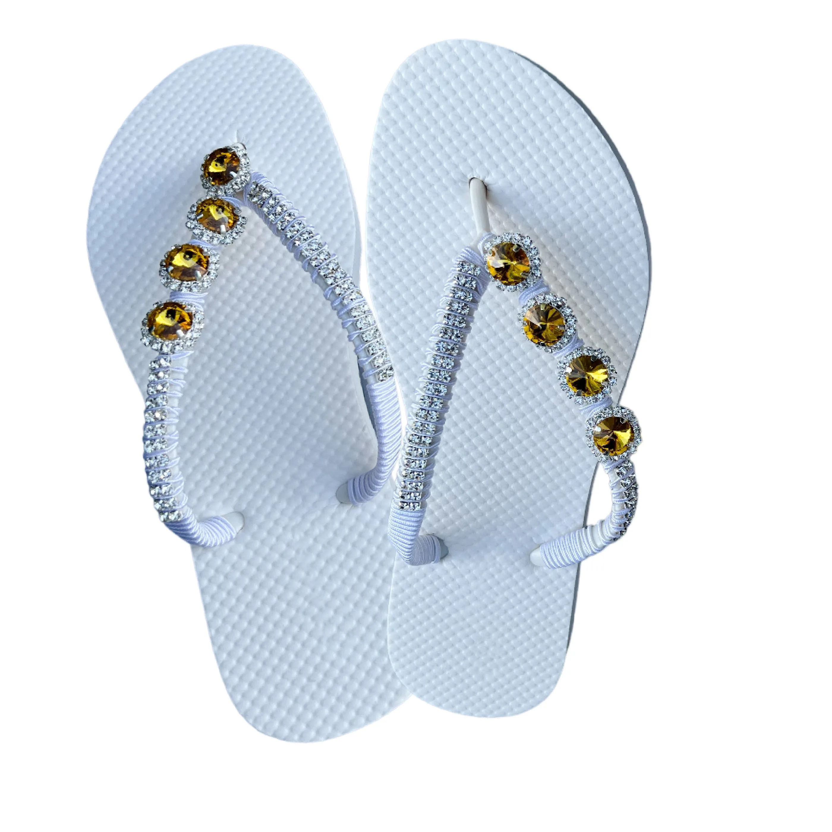 Beaded Bling Flip flops