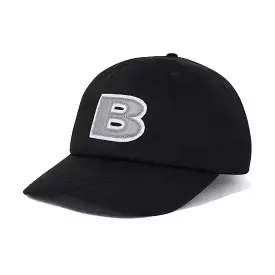 Butter B Logo 6 Panel Cap Black