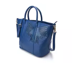 Butterfly Blue Top Handle