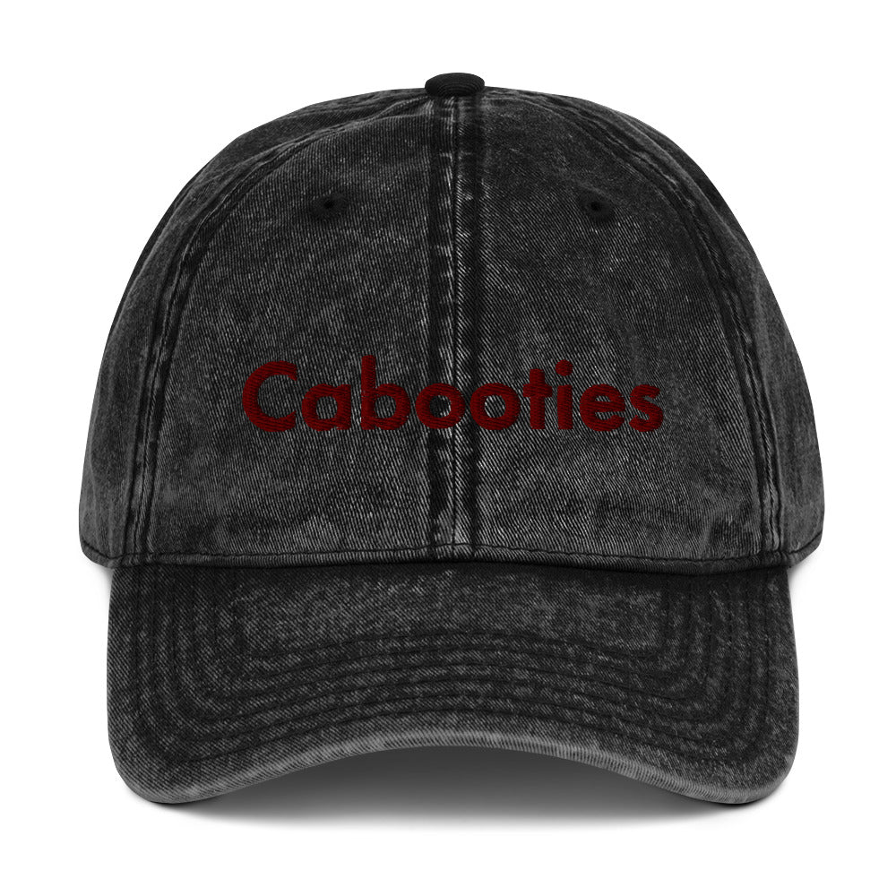 Cabooties Vintage Cotton Twill Cap for Adults