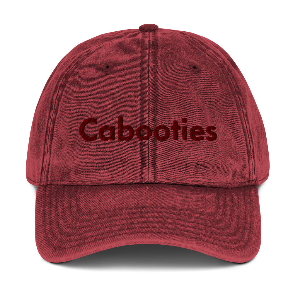 Cabooties Vintage Cotton Twill Cap for Adults