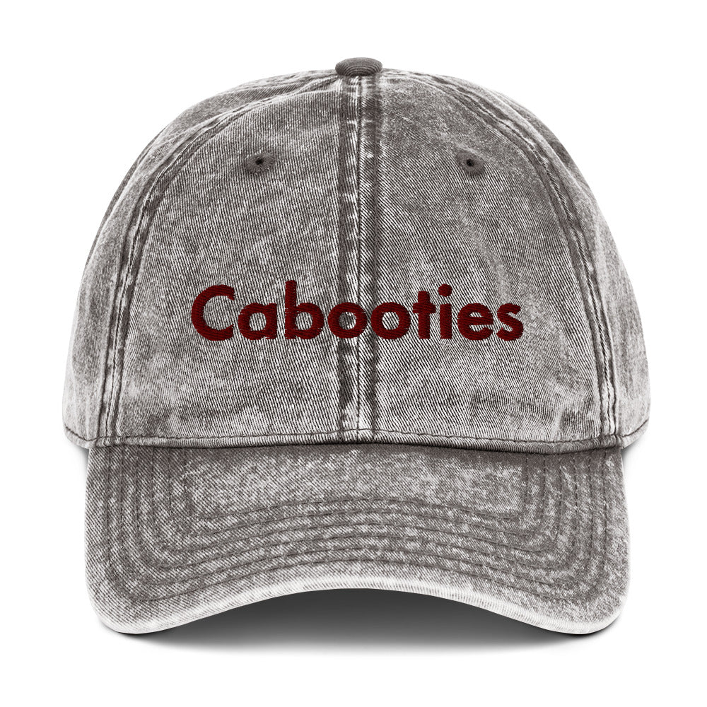 Cabooties Vintage Cotton Twill Cap for Adults