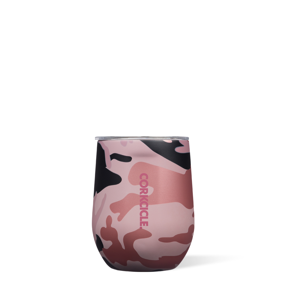 Camo Stemless 12oz