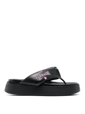 Chiara Ferragni Cf platform flip flops