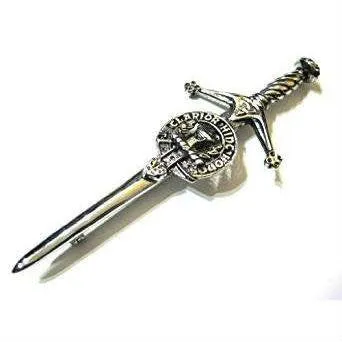 Clan Kilt Pin / Brooch from Art Pewter of Scotland — [ 68 Names ]