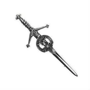 Clan Kilt Pin / Brooch from Art Pewter of Scotland — [ 68 Names ]