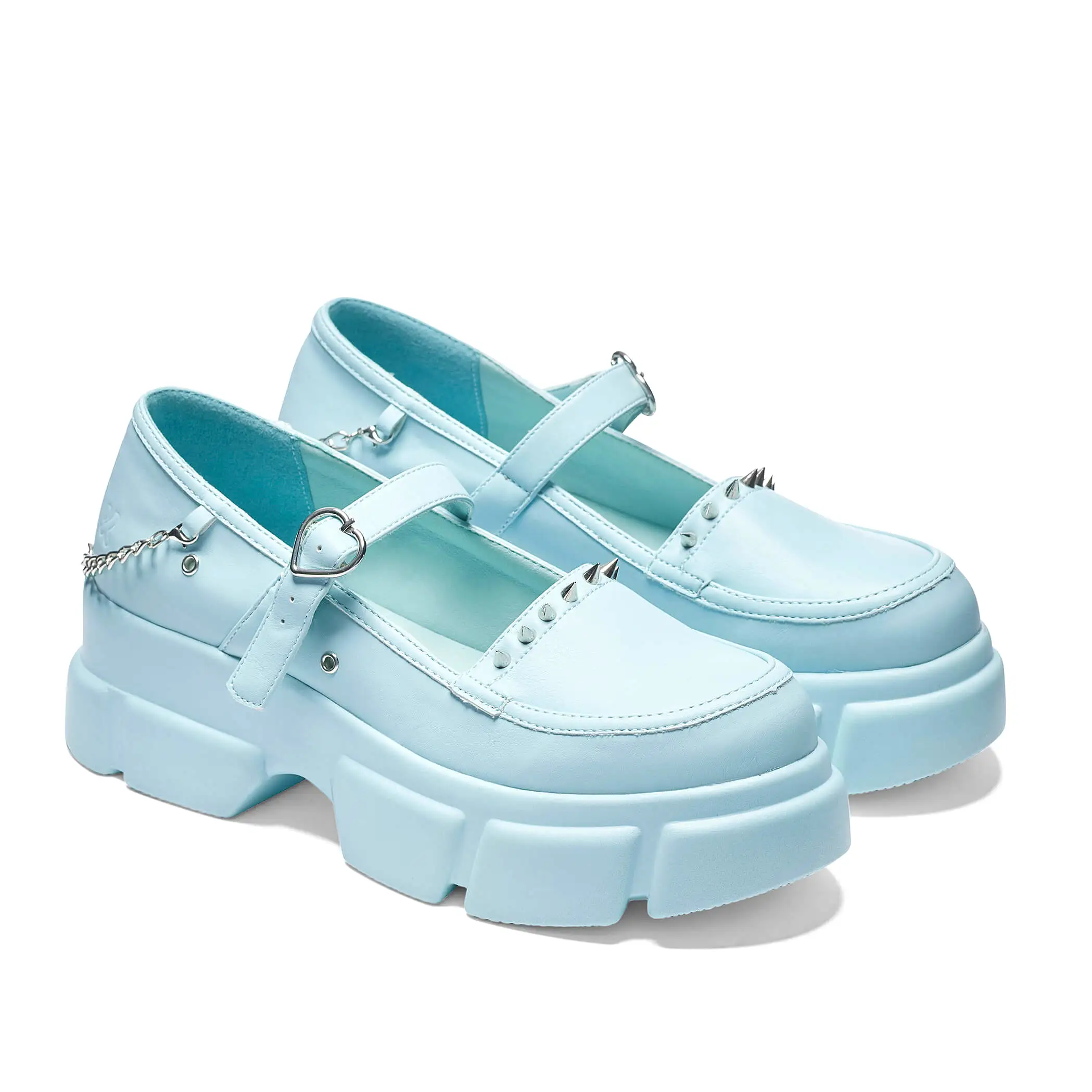 Cloud Mist Chunky Shoes - Baby Blue