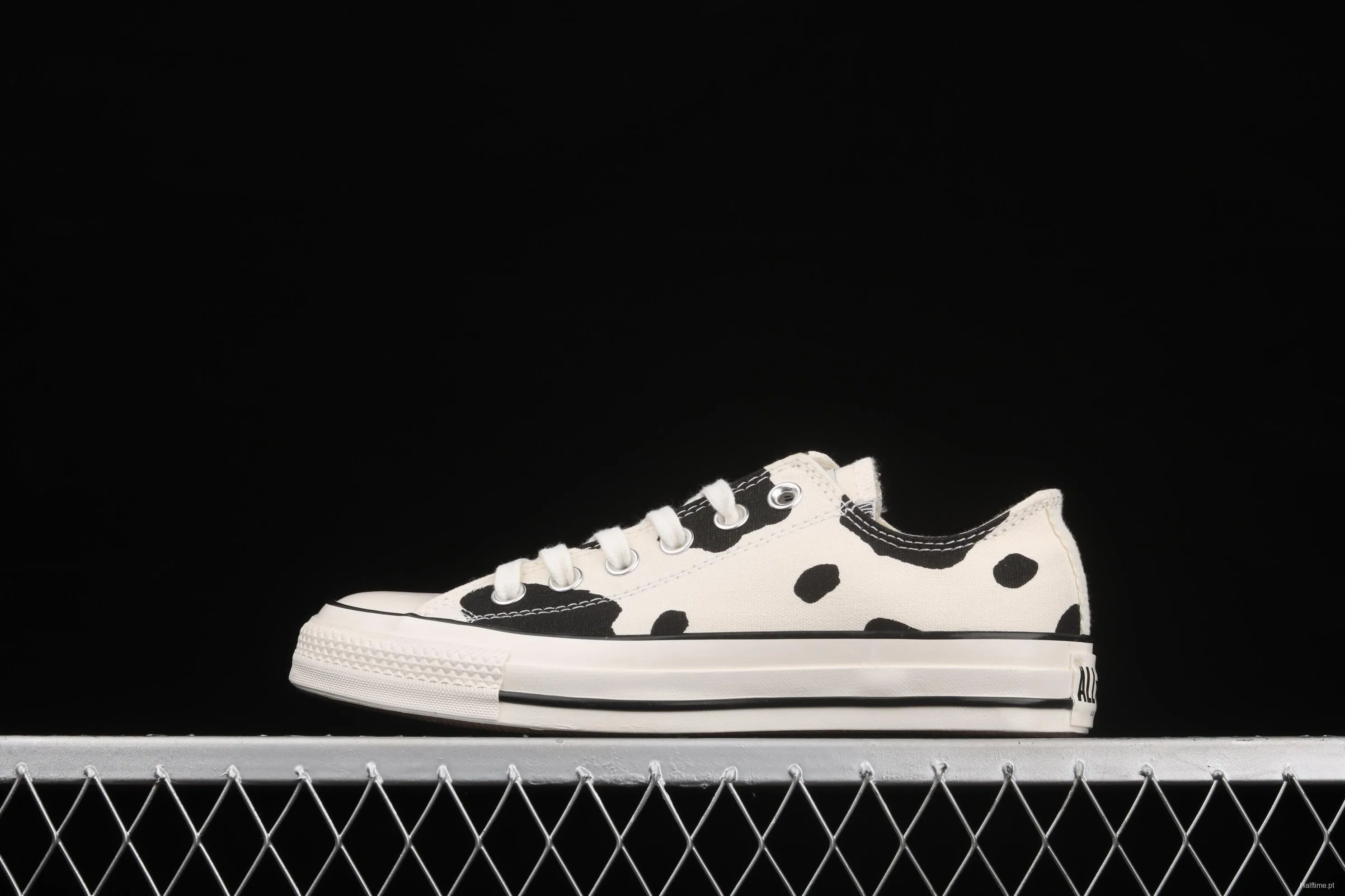 Converse 21ss All Star US Cow Spot Japanese Converse vintage cow pattern low upper shoes 1SC564