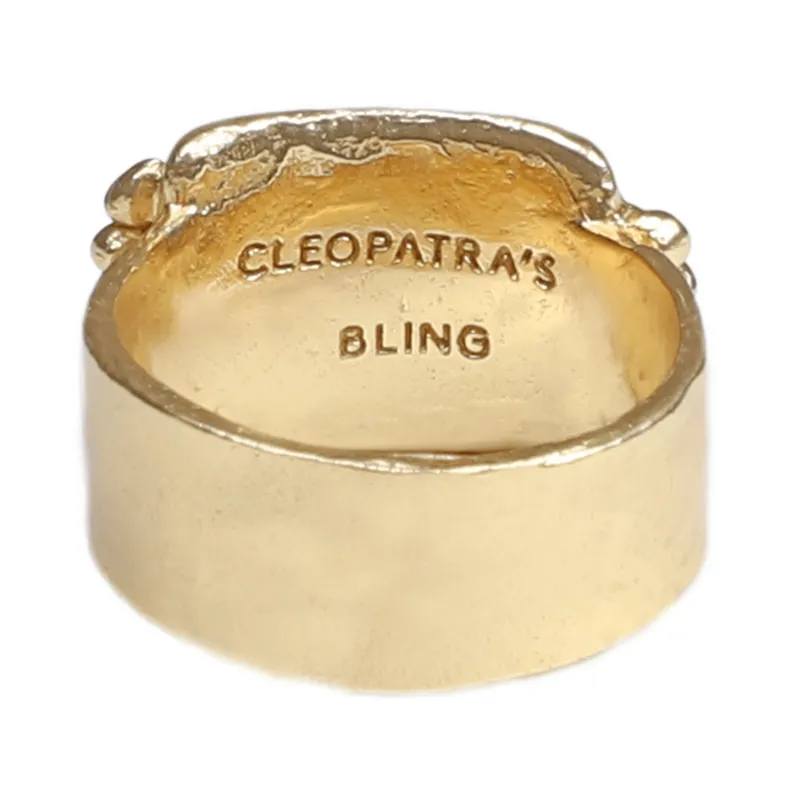 Dioscuri Pinky Ring - 18K Gold Plated