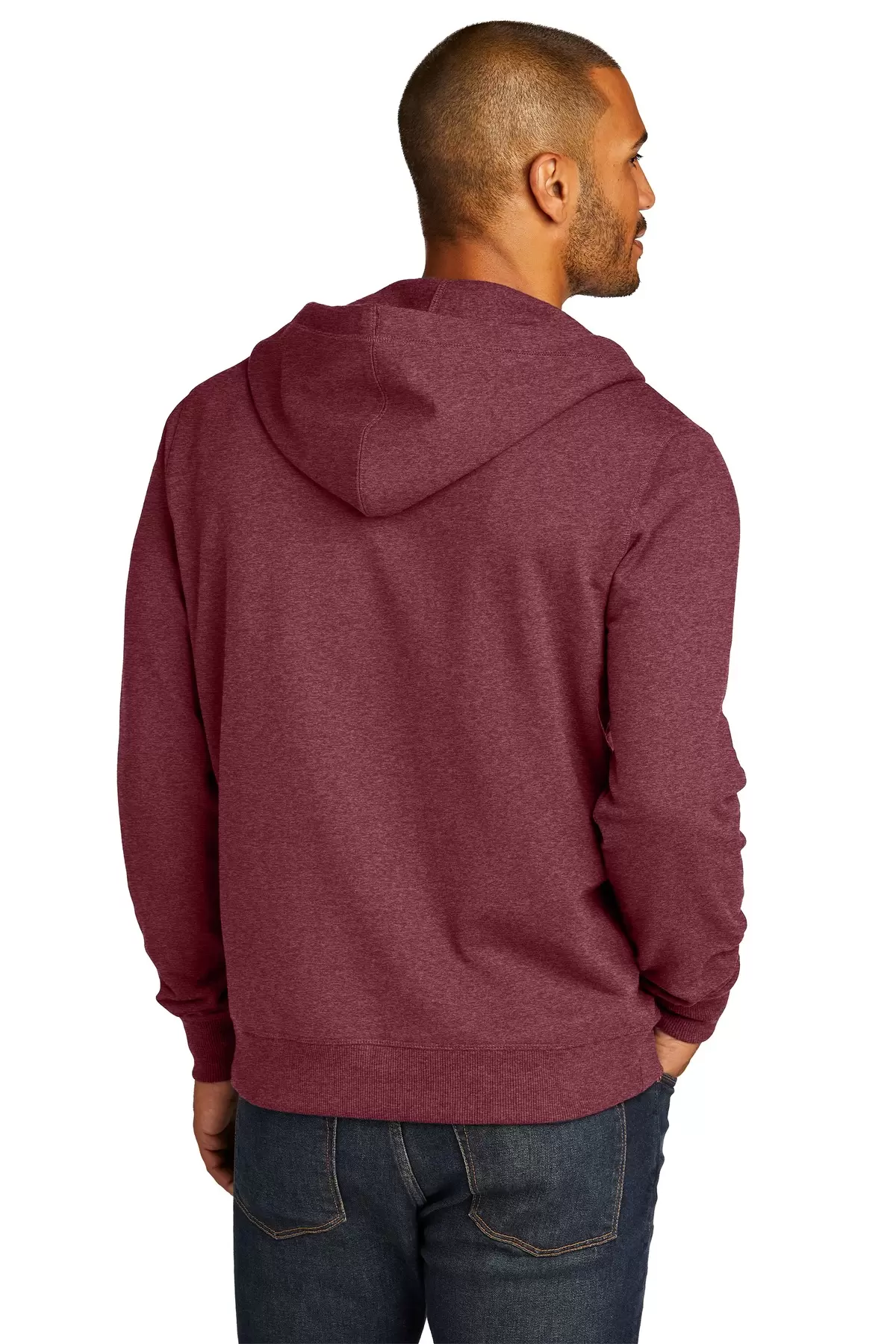 District Clothing DT8102 District   Re-Fleece  Full-Zip Hoodie SKU: DT8102