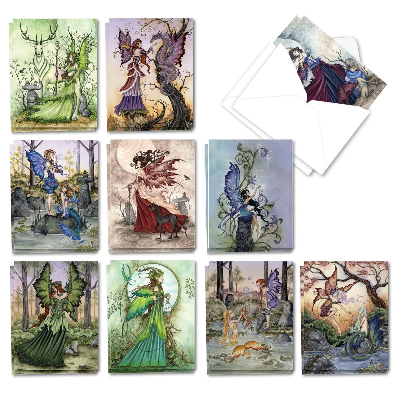 Fantastic Faeries Mini Notecards