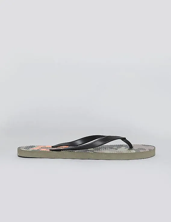 GAP Men Multi Colour Basic Flip Flops