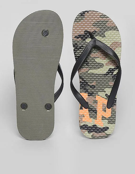 GAP Men Multi Colour Basic Flip Flops