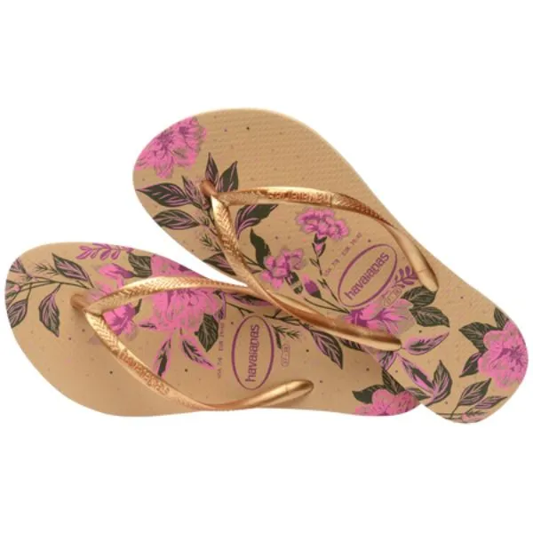 HAVAIANAS - Ladies Slim Organic Flip Flops