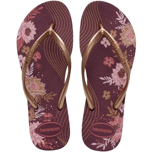 HAVAIANAS - Ladies Slim Organic Flip Flops