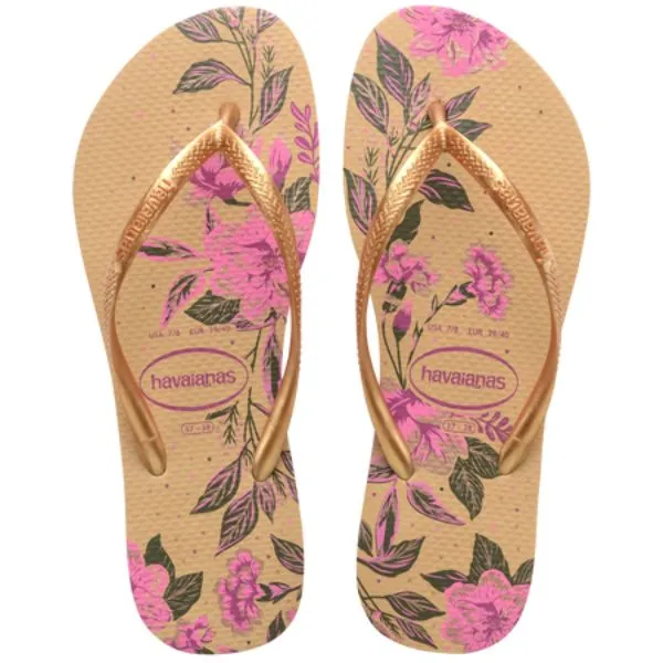 HAVAIANAS - Ladies Slim Organic Flip Flops