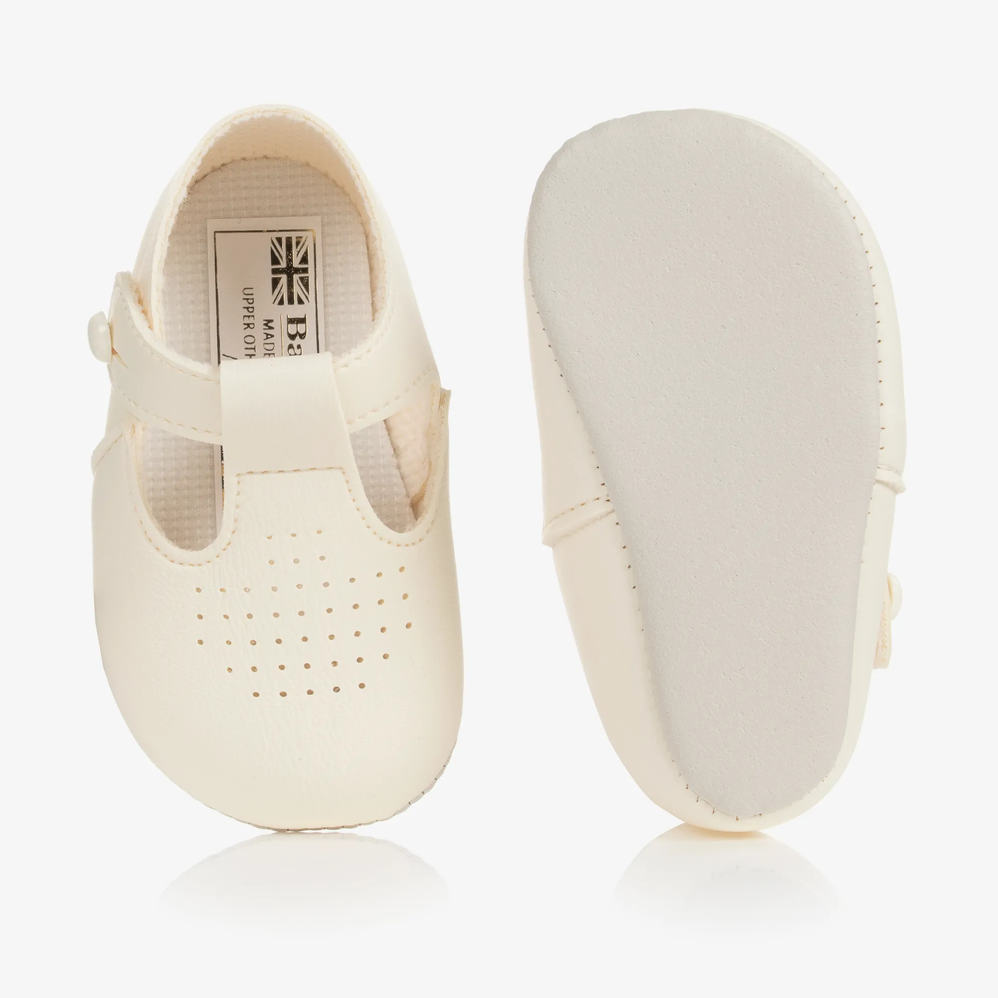 Ivory Pre-Walker Baby Shoes