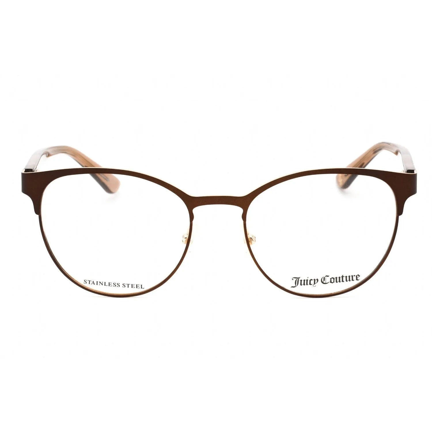 Juicy Couture JU 203/G Eyeglasses Matte Brown / Clear demo lens