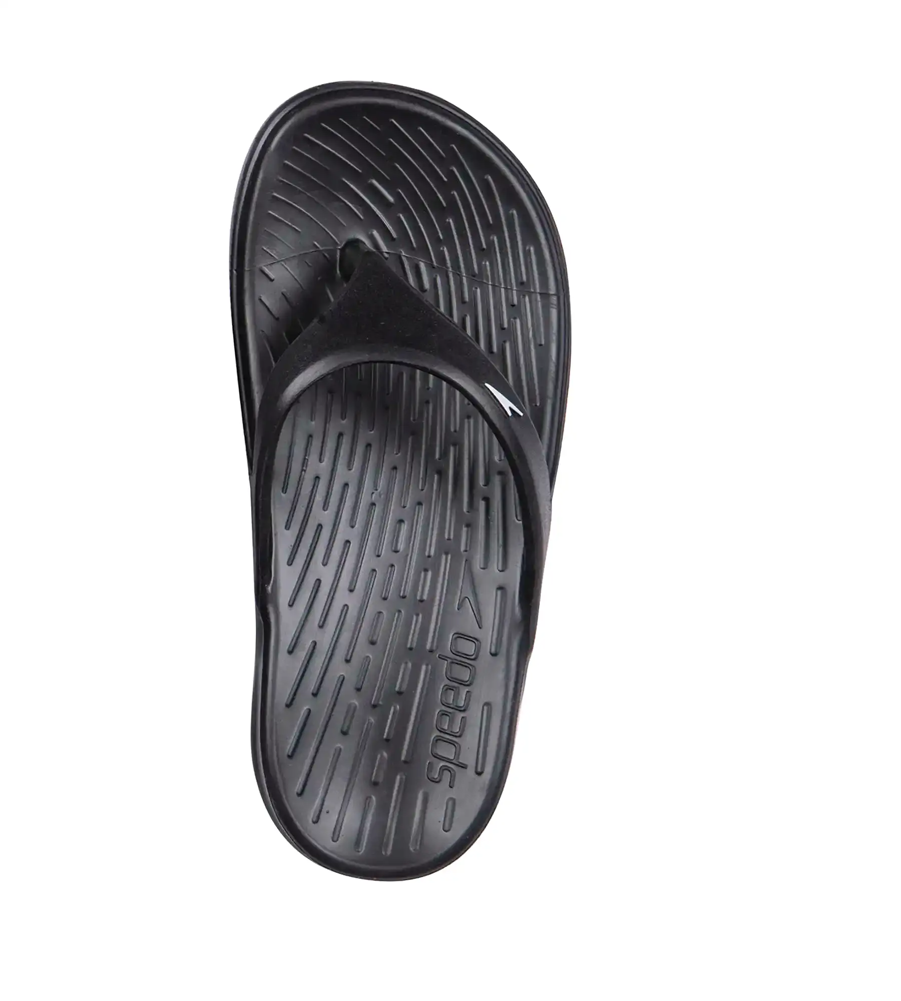 Junior's Single colour Flip Flops - Black & White