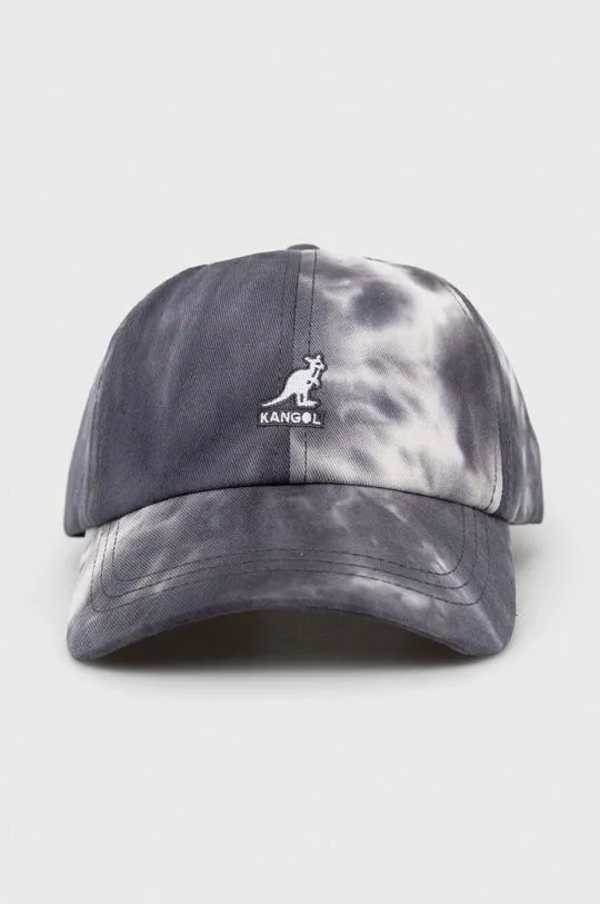 Kangol cotton baseball cap gray color