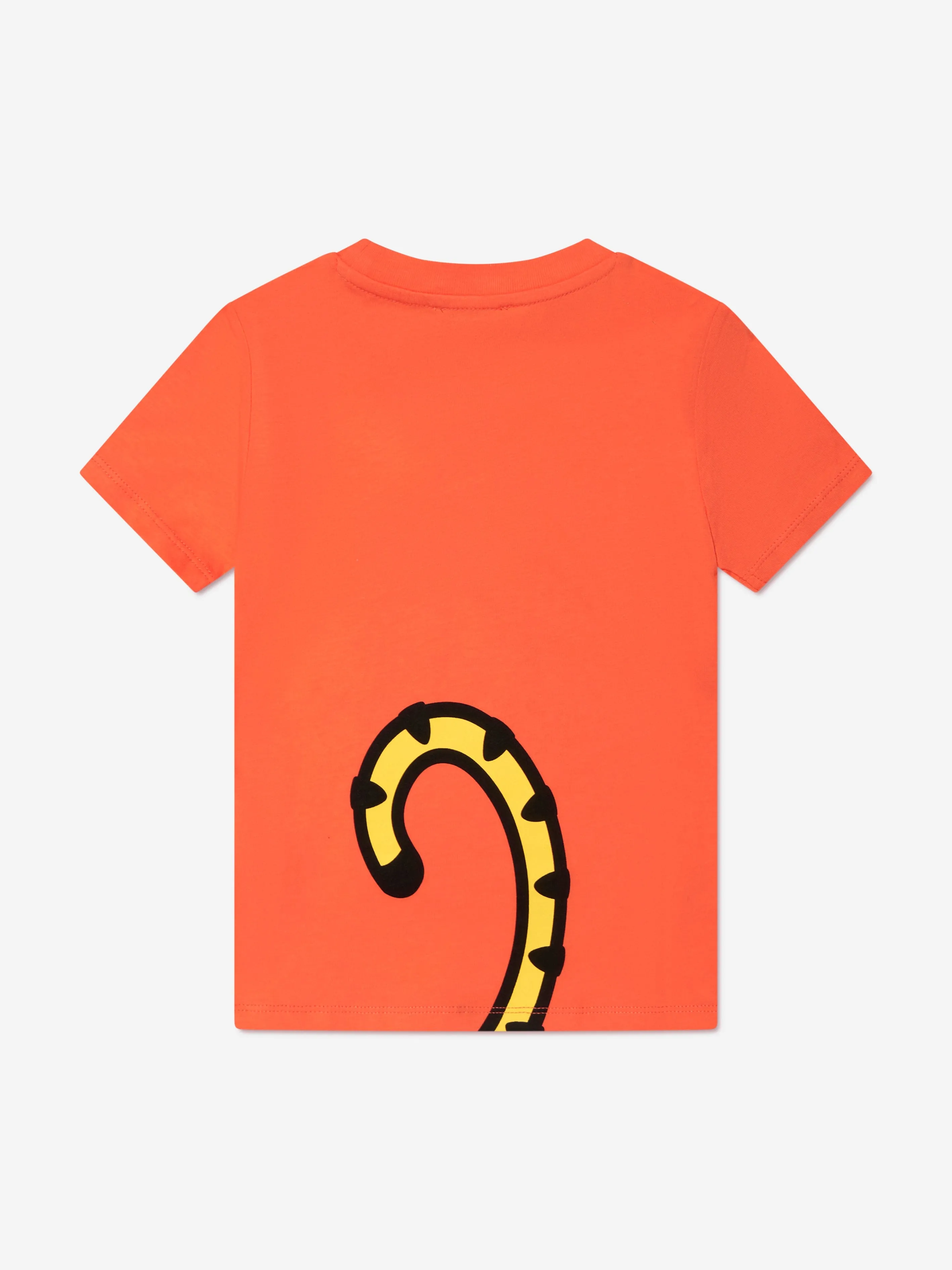 KENZO KIDS - Boys Organic Cotton Kotora T-Shirt in Orange | Childsplay Clothing