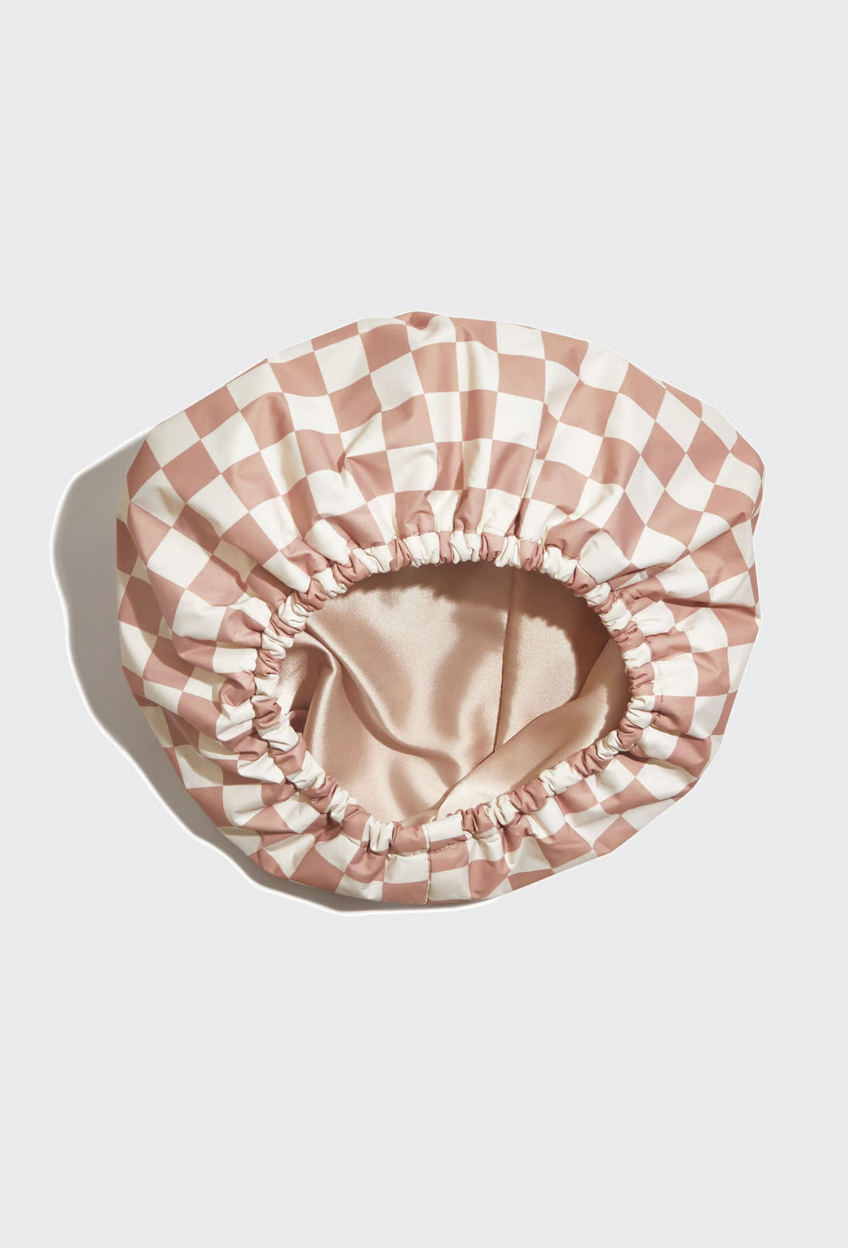 Kitsch Satin-Lined Flexi Shower Cap