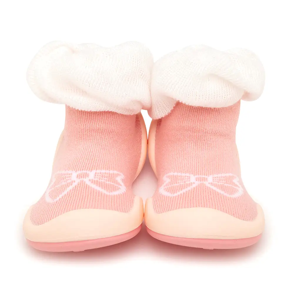 Komuello Baby Shoes - Bow / White