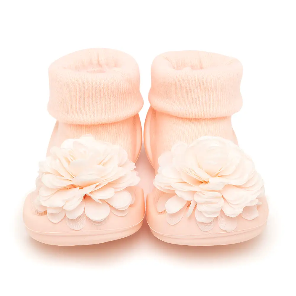 Komuello Baby Shoes - Corsage Pink