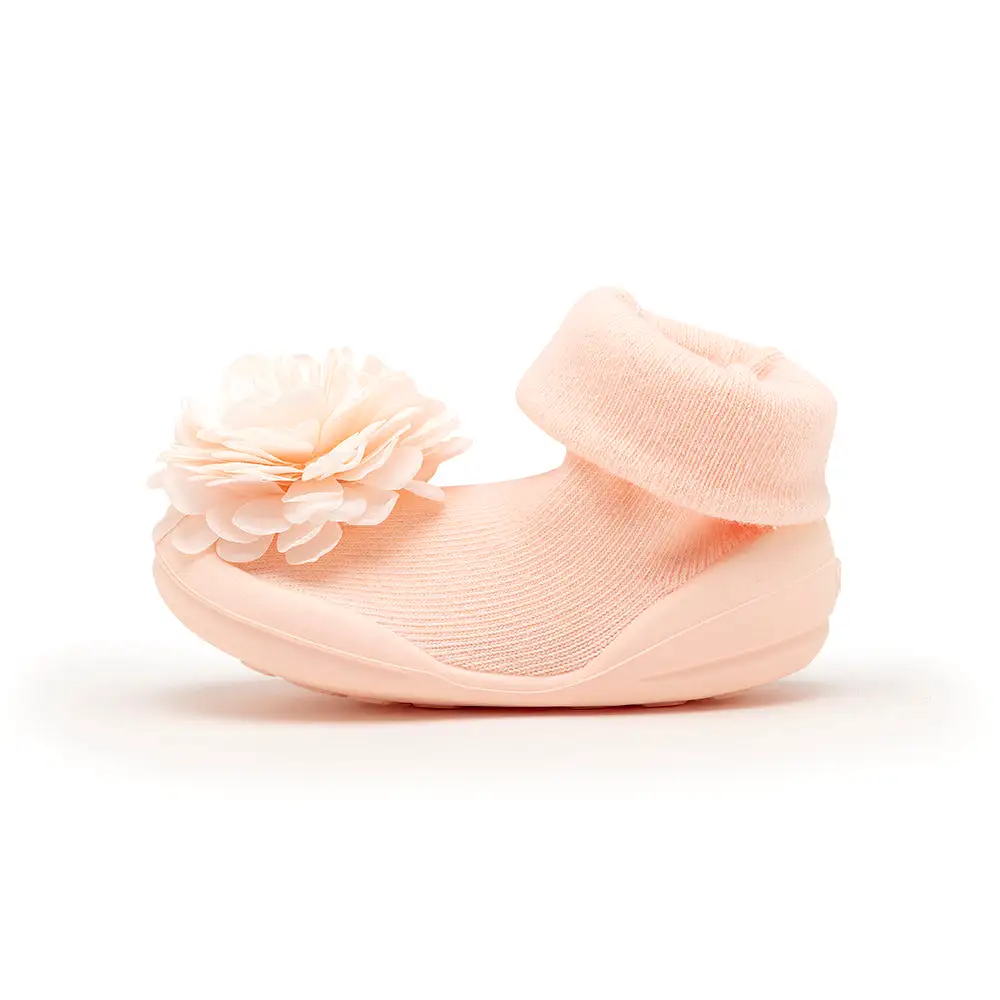 Komuello Baby Shoes - Corsage Pink