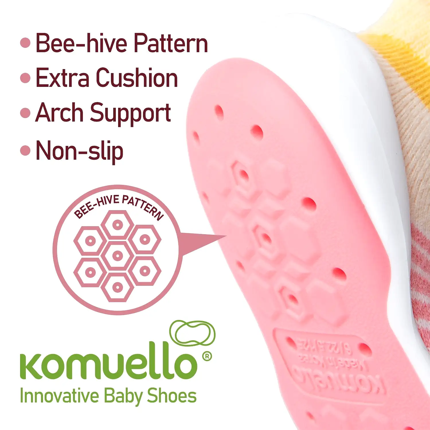 Komuello Baby Shoes - Crown Princess