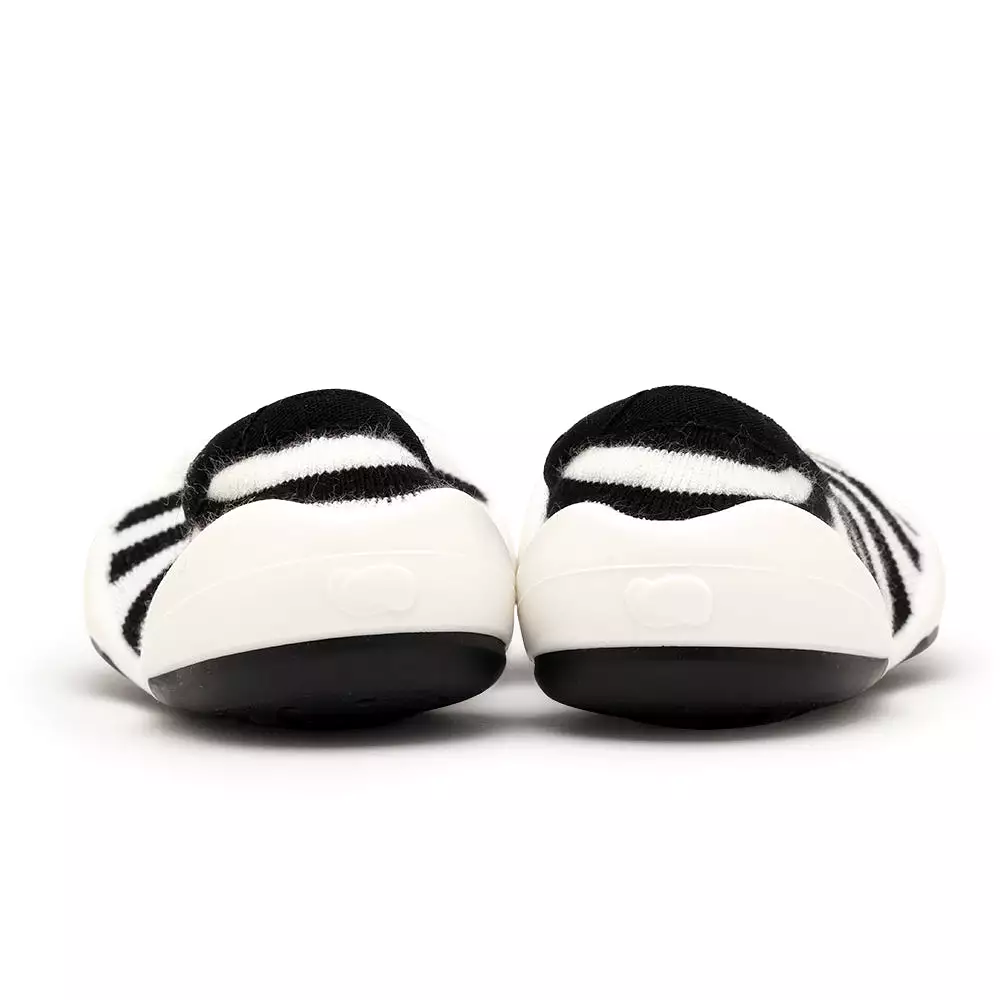 Komuello Baby Shoes - Flat - Black Stripe