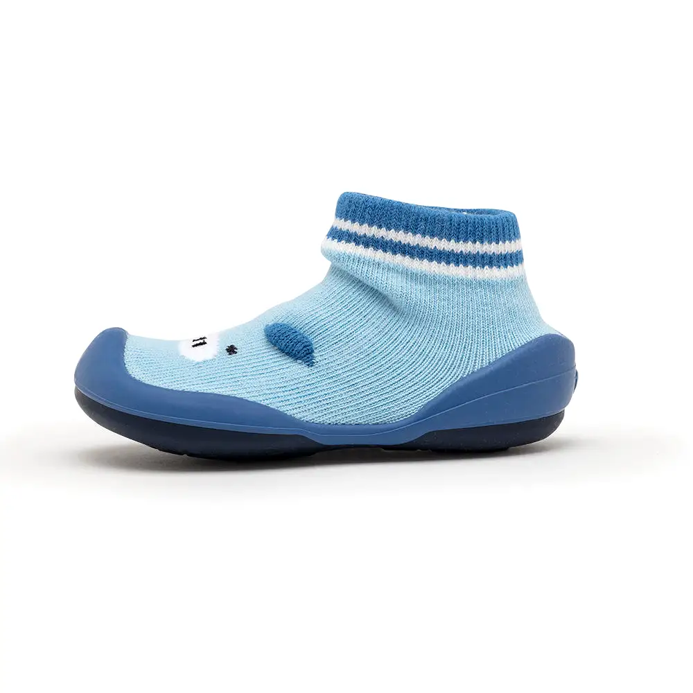 Komuello Baby Shoes - Piglet - Blue