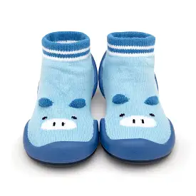 Komuello Baby Shoes - Piglet - Blue