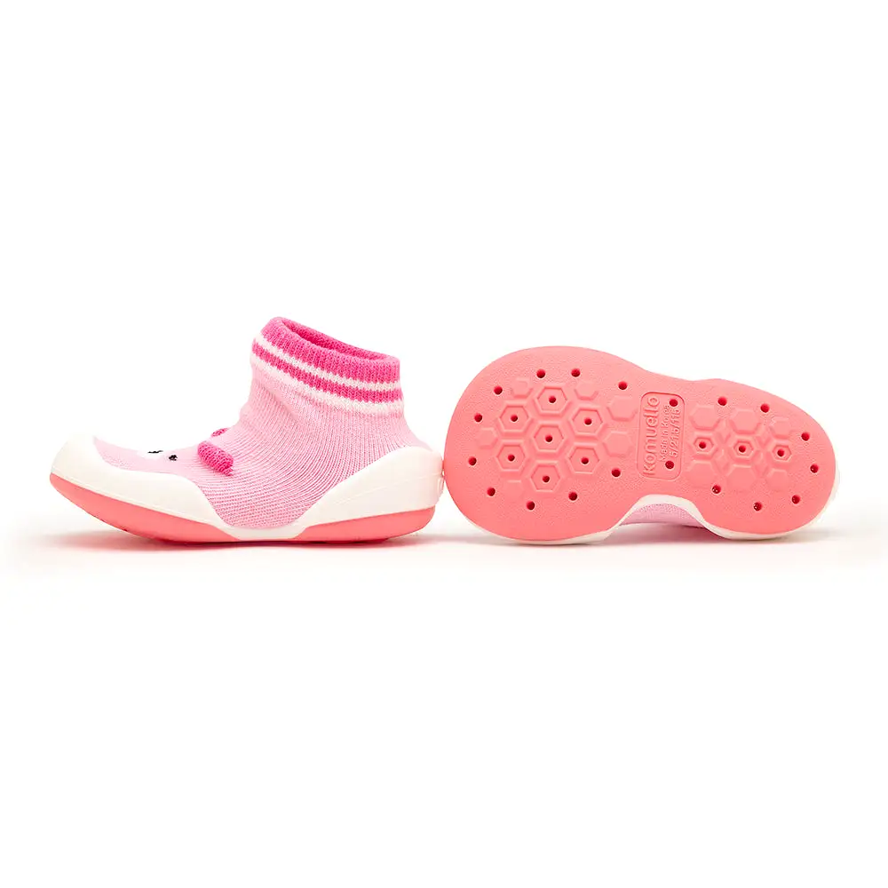 Komuello Baby Shoes - Piglet - Pink