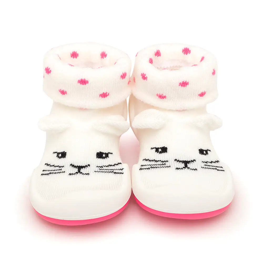 Komuello Baby Shoes - Pink Cats