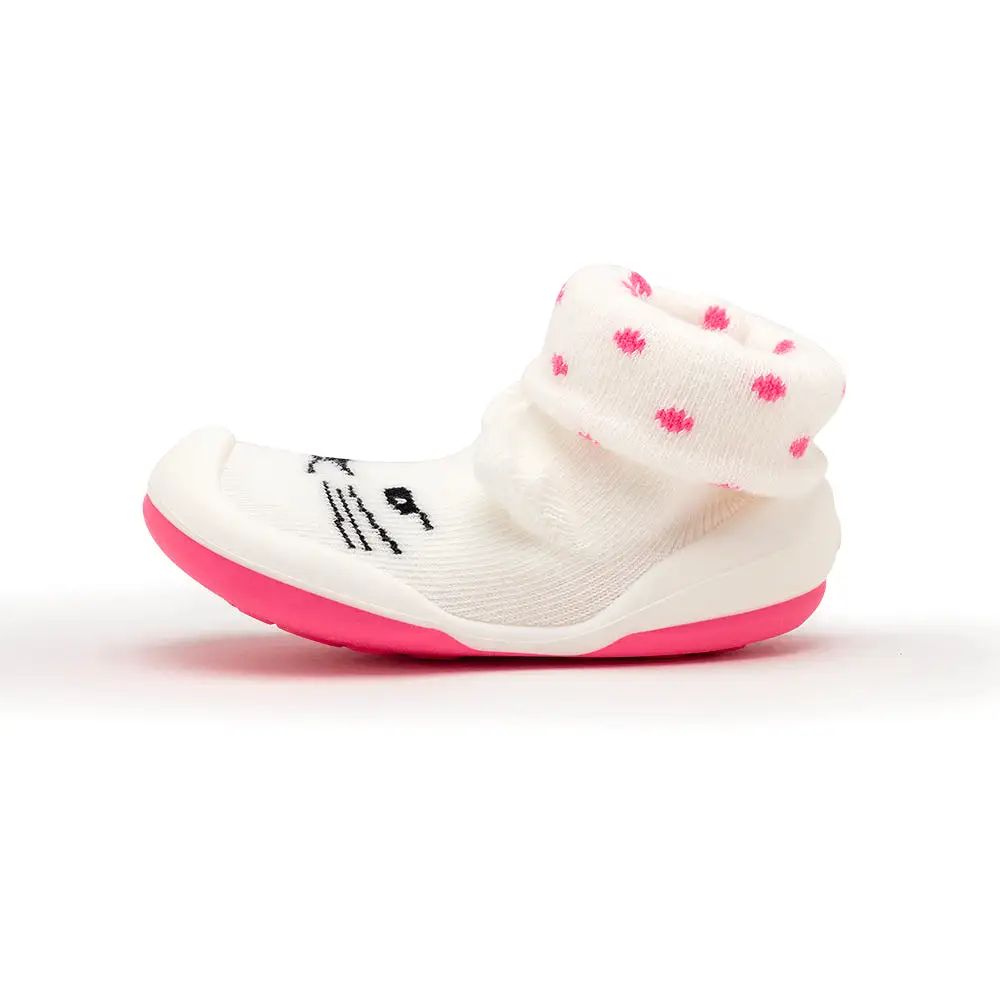 Komuello Baby Shoes - Pink Cats