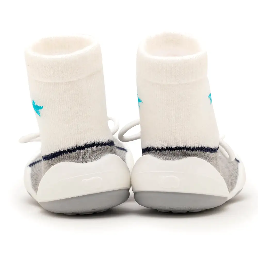 Komuello Baby Shoes - String - Grey