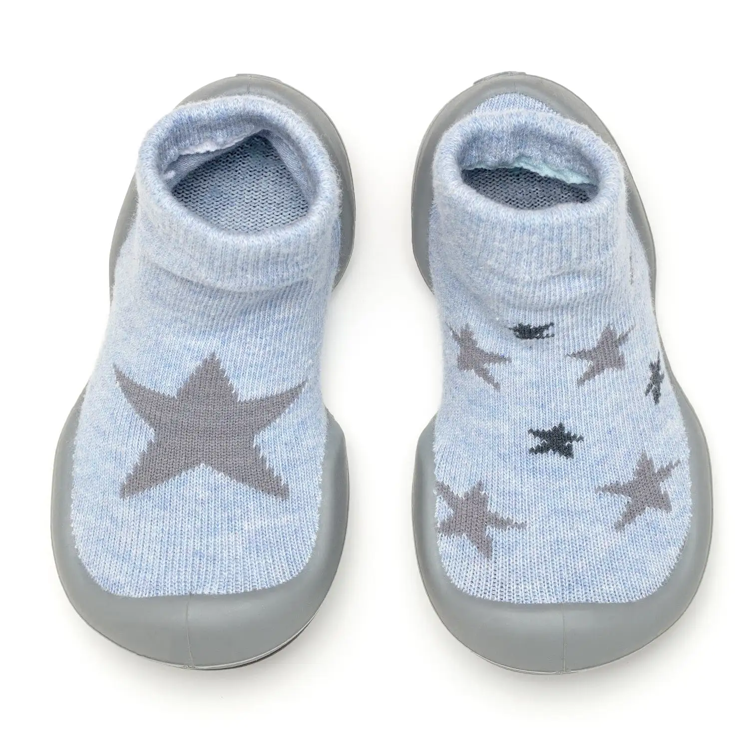 Komuello Baby Shoes - Twinkle Twinkle - Heather Blue