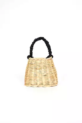 Mandolin Basket Natural/Black